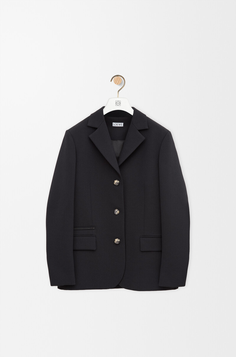 Jacket in stretch wool blend by LOEWE