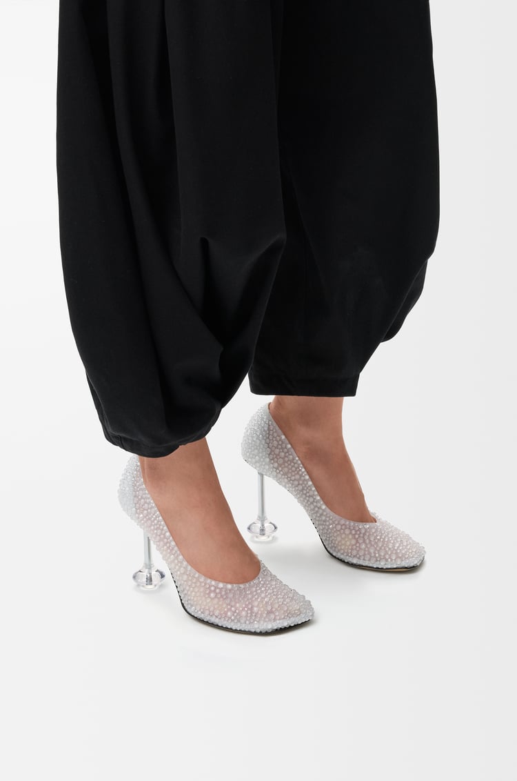 LOEWE トイ パンプス（エンベリッシュドメッシュ） クリア