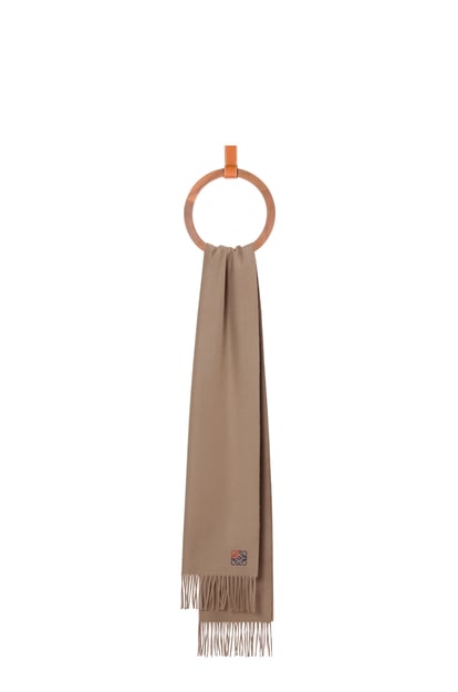 LOEWE Scarf in cashmere Camel plp_rd