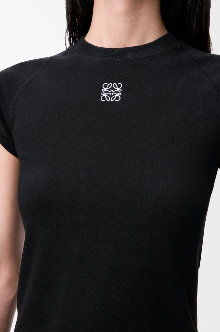 LOEWE Small fit T-shirt in cotton blend Negro