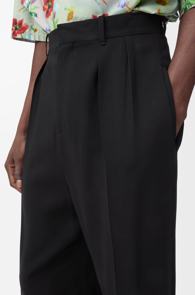 LOEWE Pantalón en mezcla de viscosa Negro
