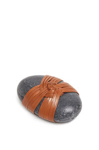 LOEWE KUNOJI DOUBLE KNOT STONE Tan
