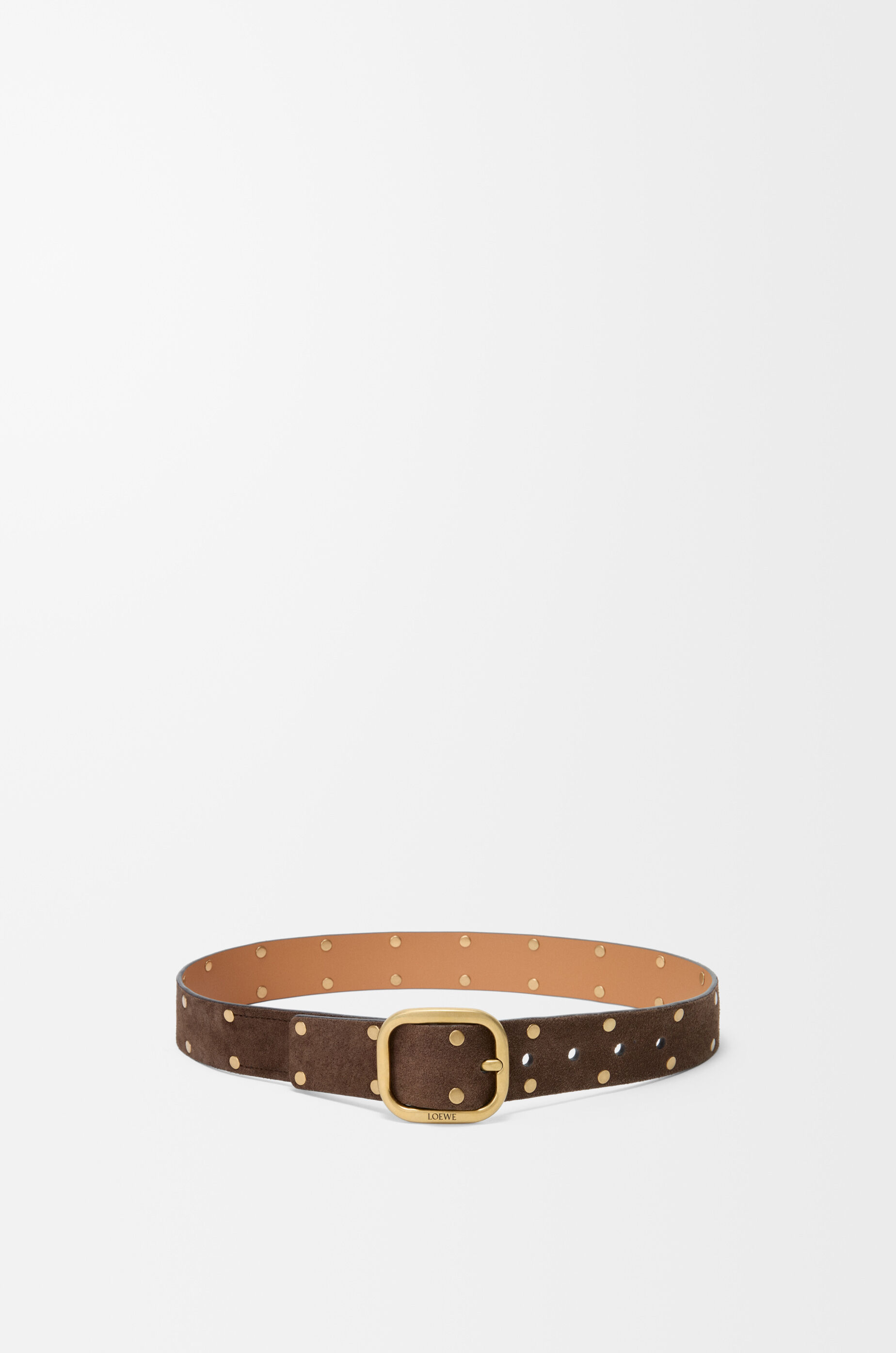 ラウンド ソフト ベルト（スエードカーフ） マルチカラー - LOEWE