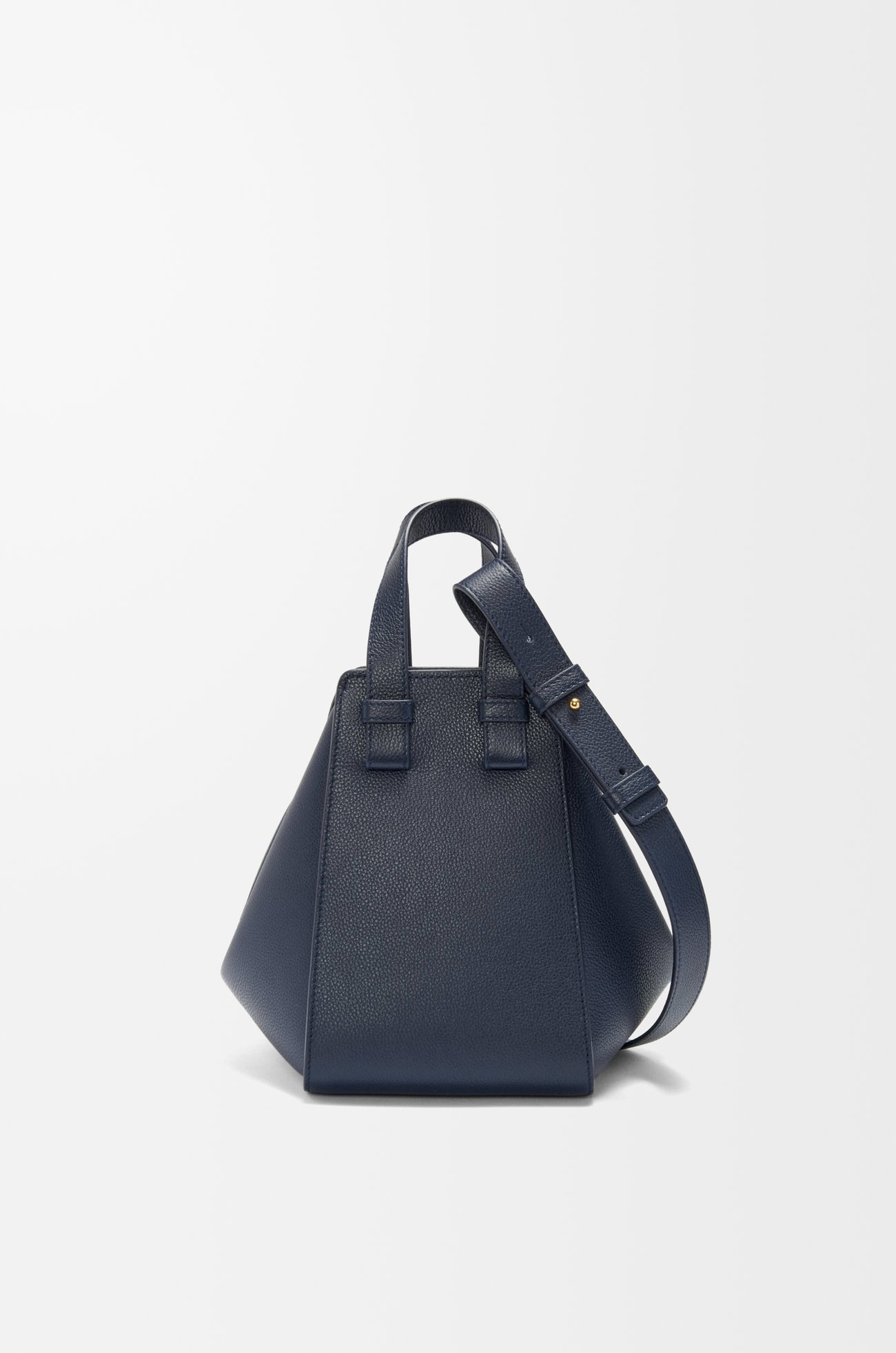 LOEWE 柔軟粒面小牛皮 Hammock 小巧包款 深海軍藍