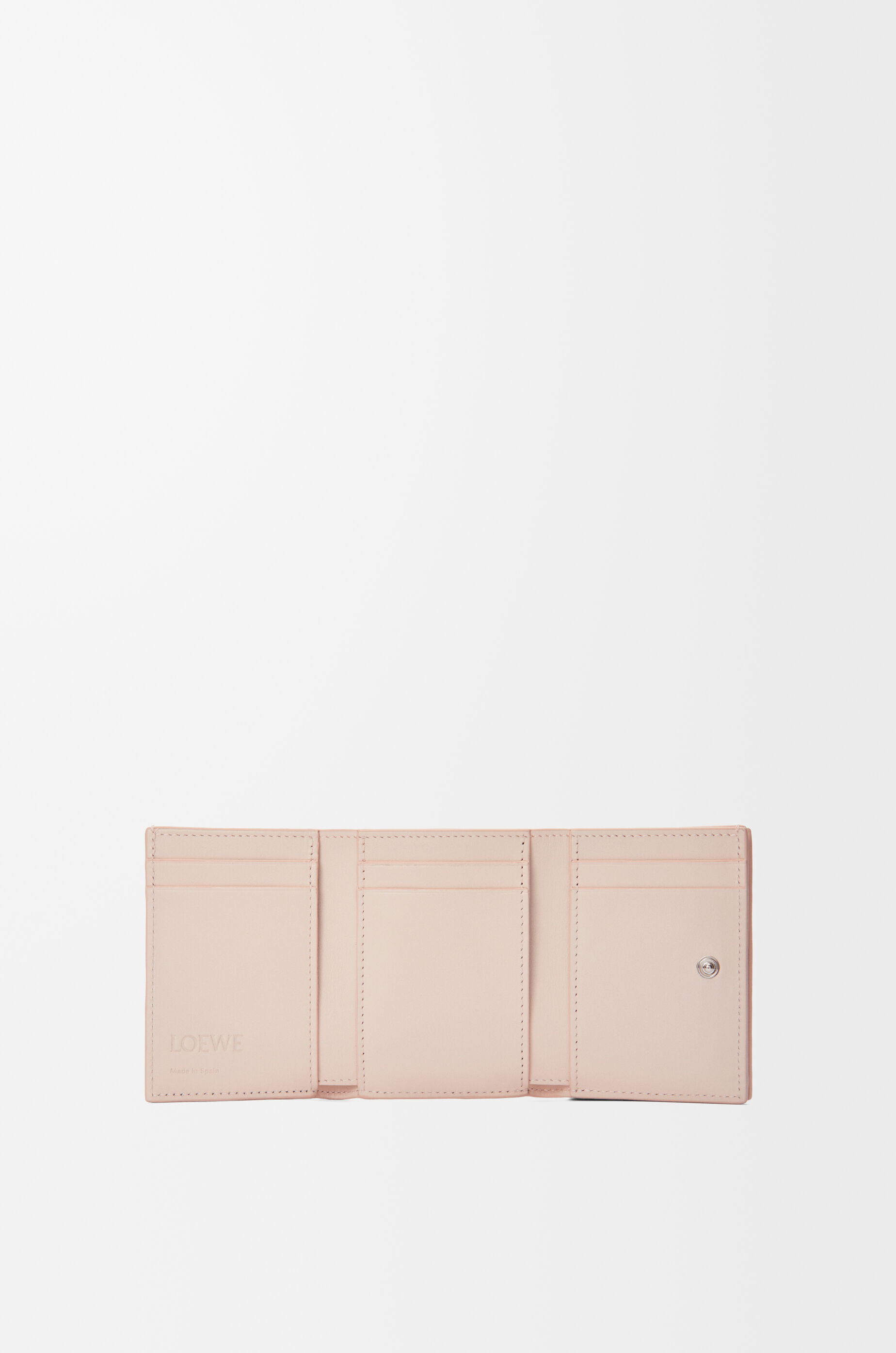 アナグラム トライフォールド ウォレット（ペブルグレインカーフ） タルク - LOEWE