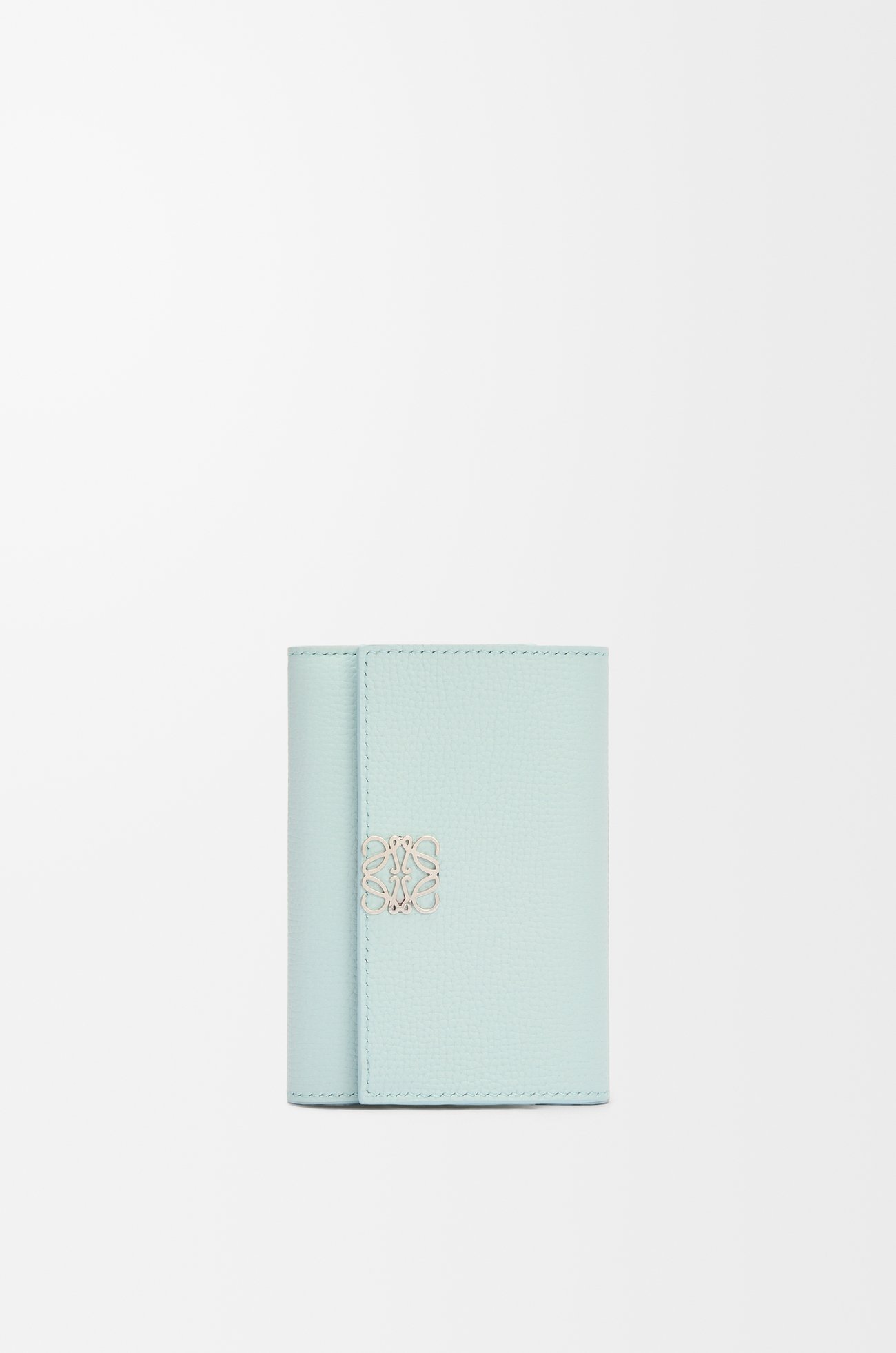 LOEWE アナグラム バーティカル ウォレット スモール（ペブルグレインカーフ） フローズン