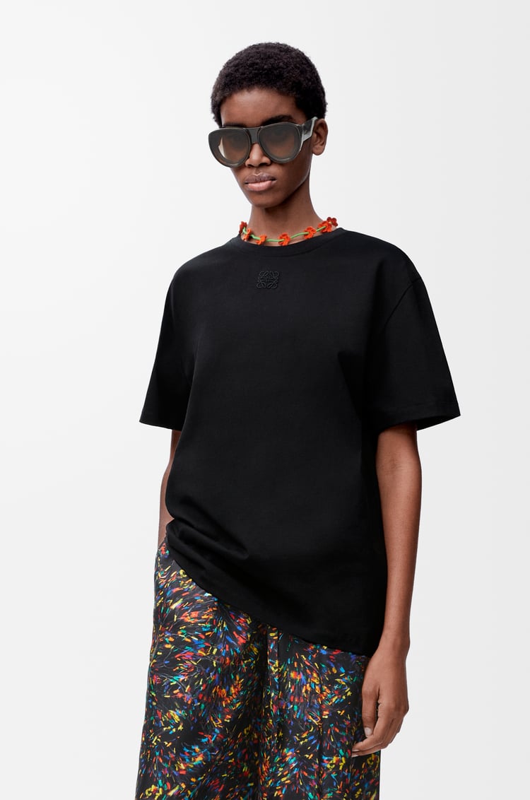 LOEWE クロシェ Tシャツ（コットン） ブラック