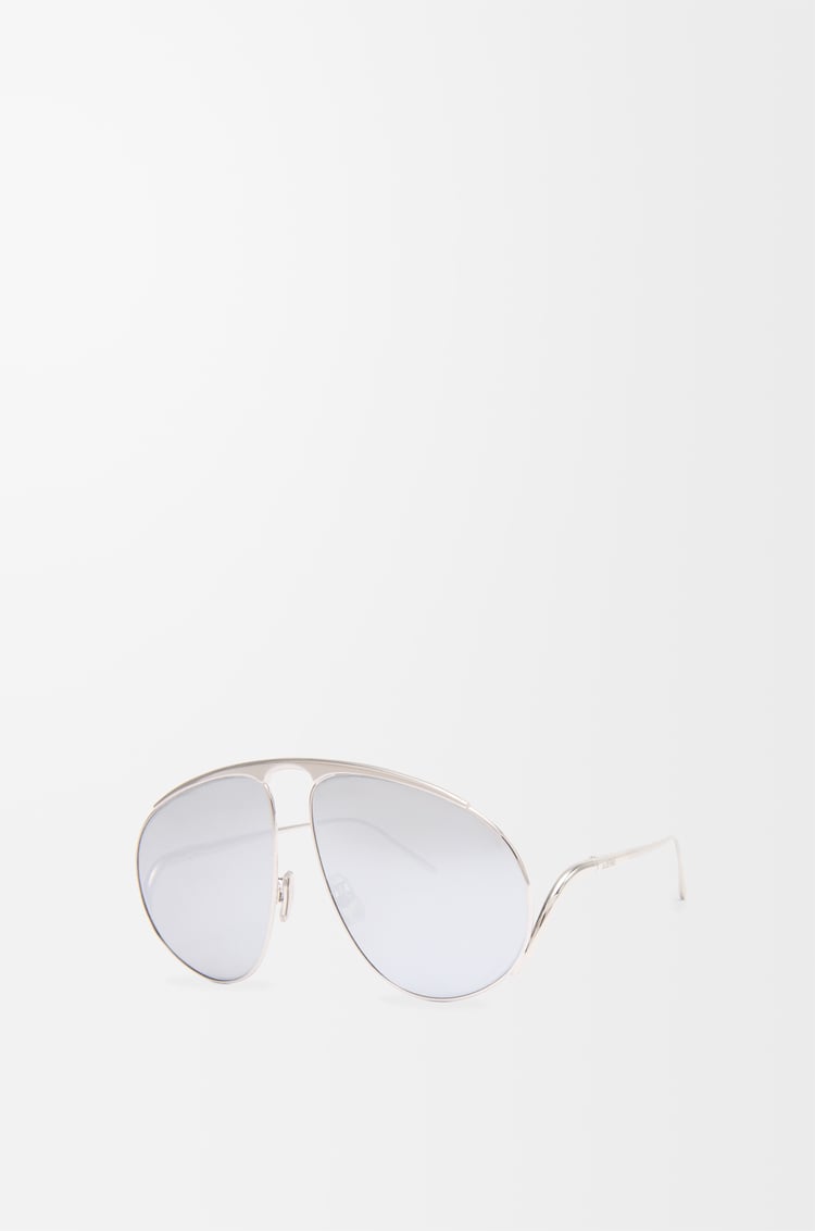 LOEWE Hillock sunglasses Silver