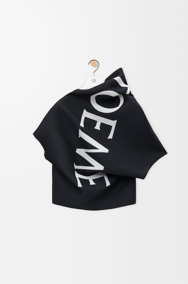 LOEWE Top in silk Black