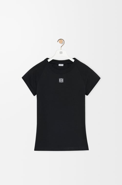 LOEWE Small fit t-shirt in cotton blend Black