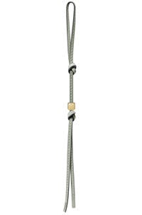 LOEWE Small Anagram strap in calfskin and brass Rosemary/Gold