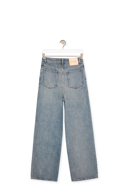 LOEWE Wide leg jeans in denim Washed Denim plp_rd