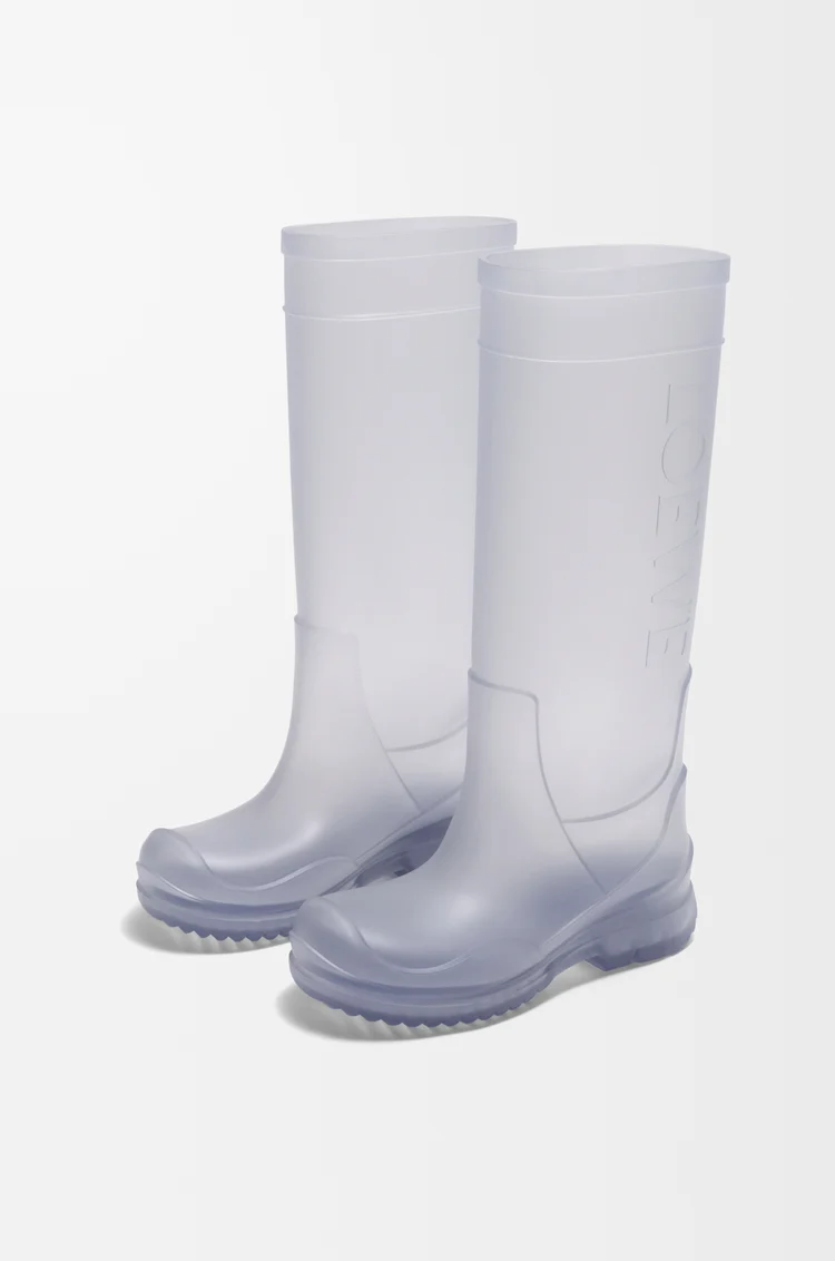 LOEWE Bota Storm en goma Transparente