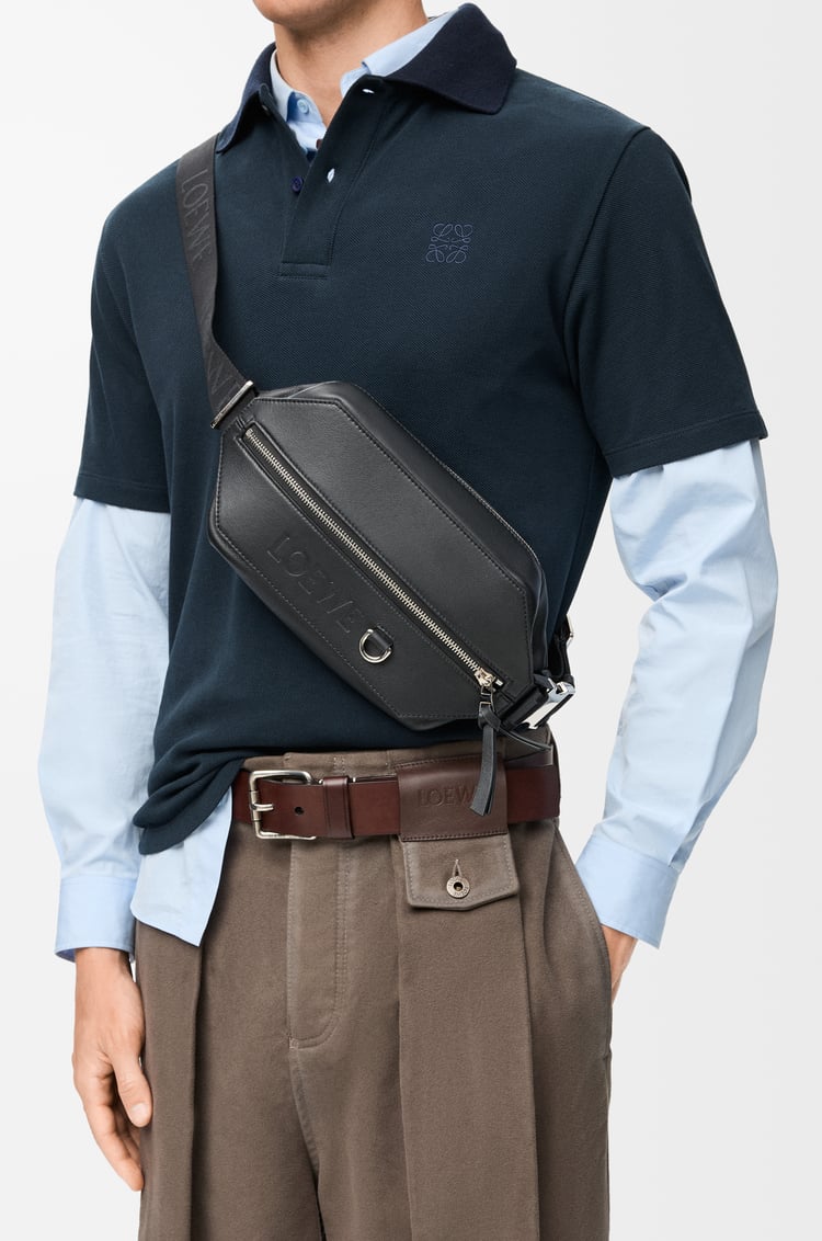 LOEWE Convertible sling in classic calfskin Black