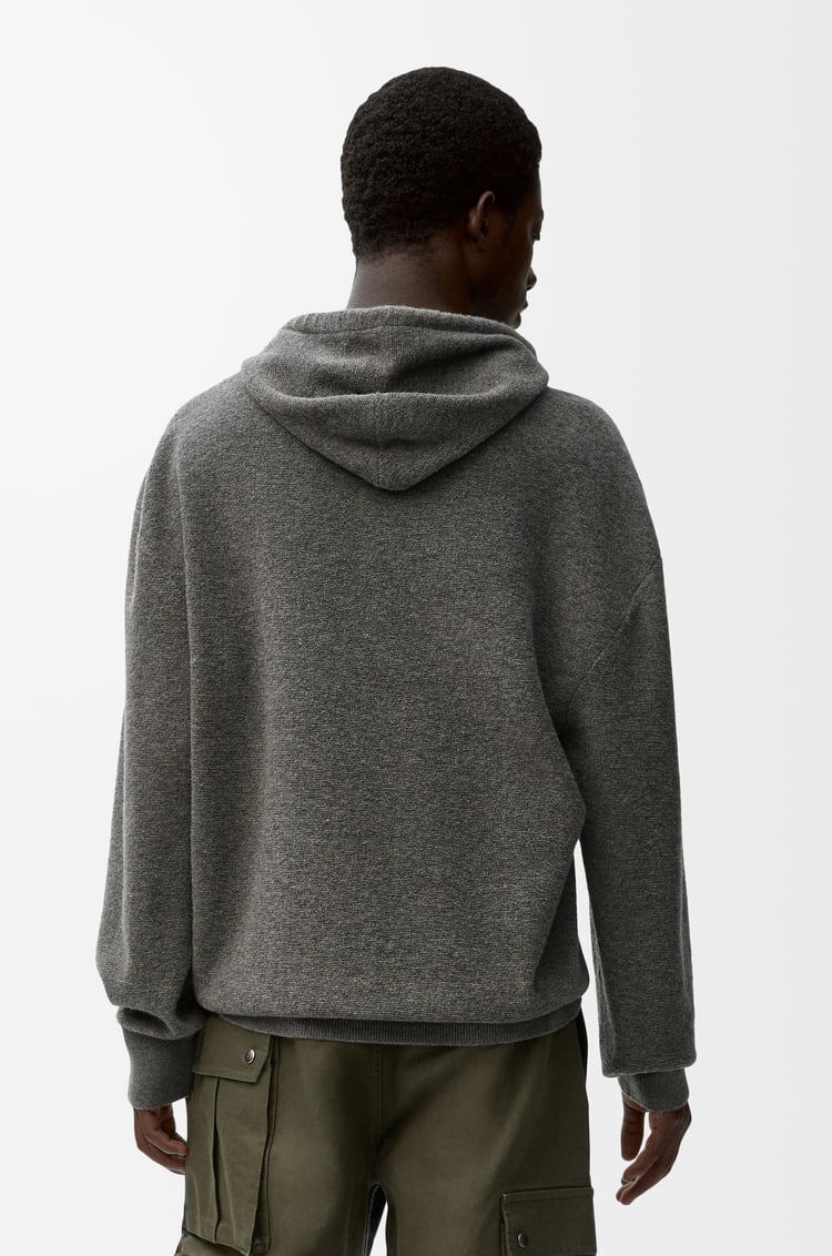 LOEWE Hoodie in wool Grey