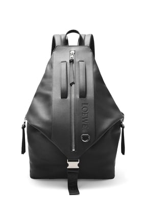 LOEWE Convertible backpack in classic calfskin Black