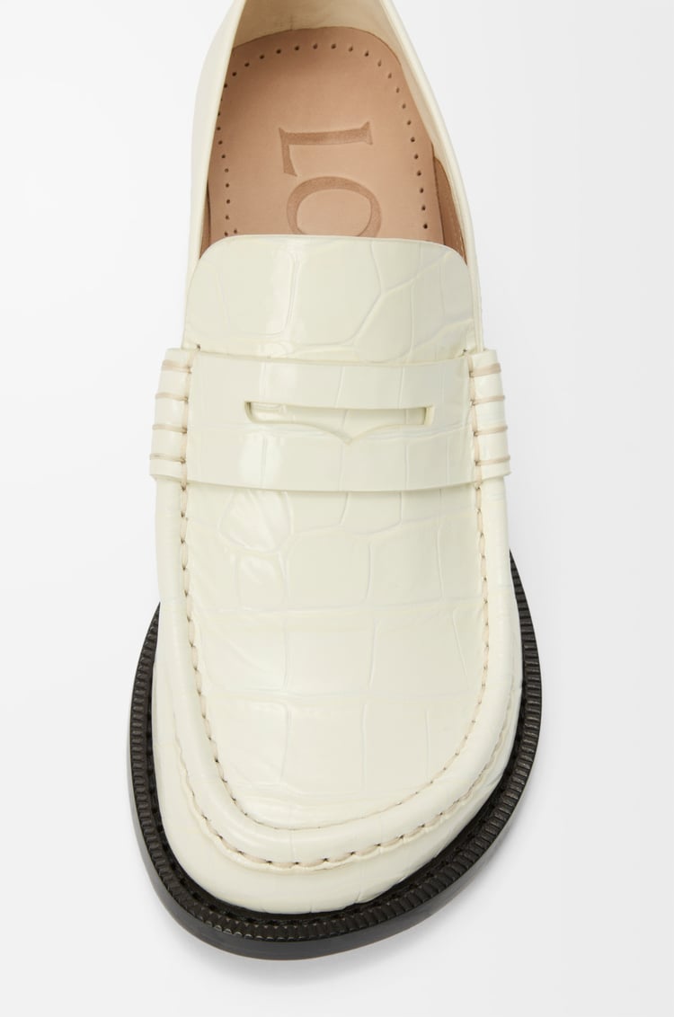 LOEWE Campo loafer in calfskin White