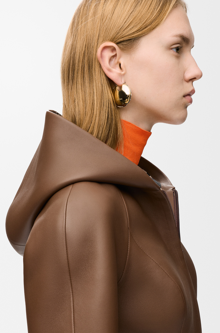LOEWE Blown inflated balloon earrings Silver/Gold