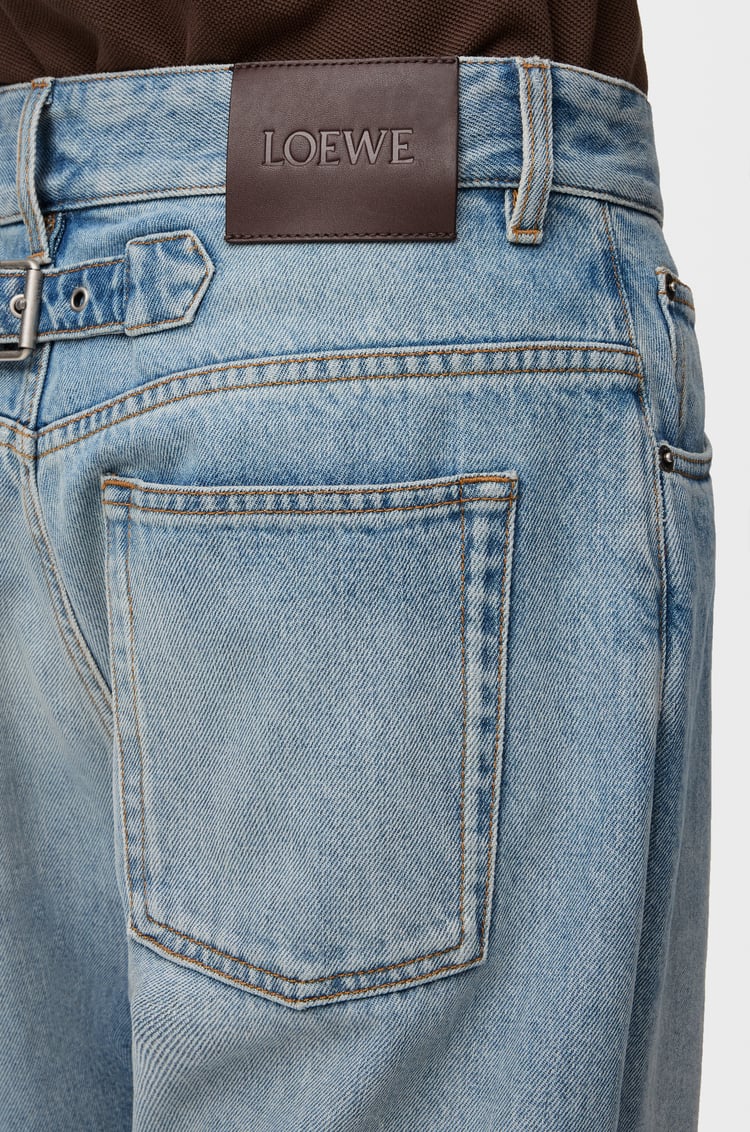 LOEWE Pantalón vaquero en denim Azul Vintage