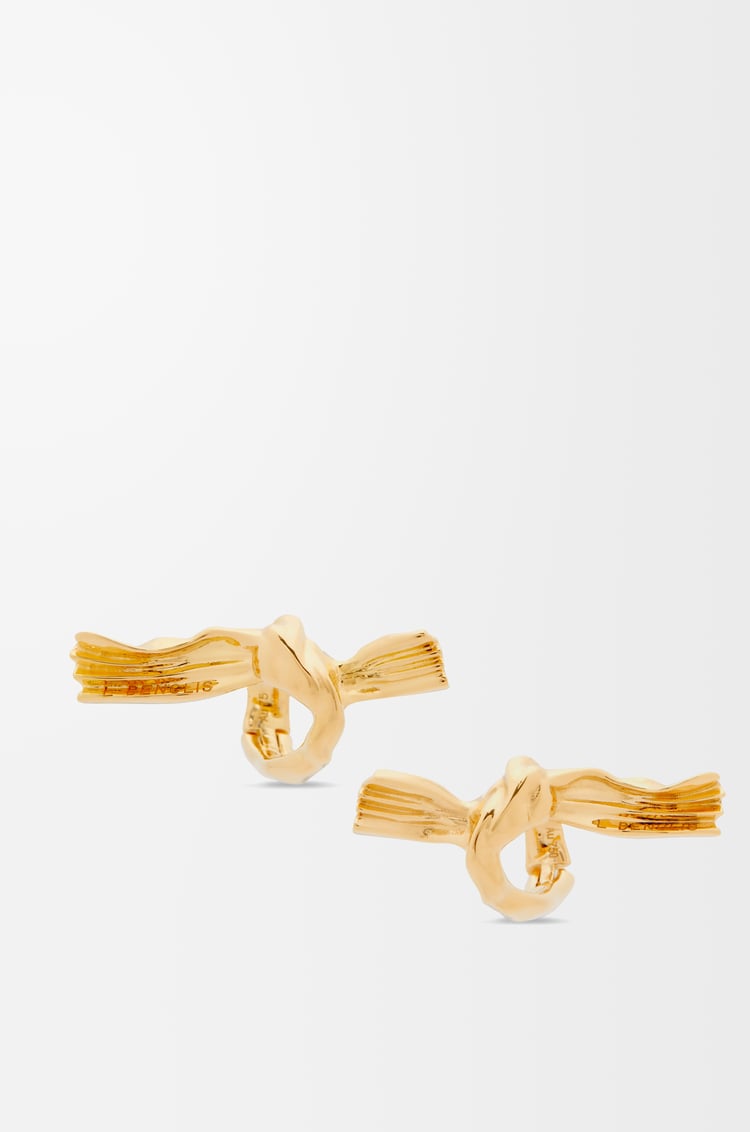 LOEWE ナックルノット イヤリング（ゴールド） ゴールド