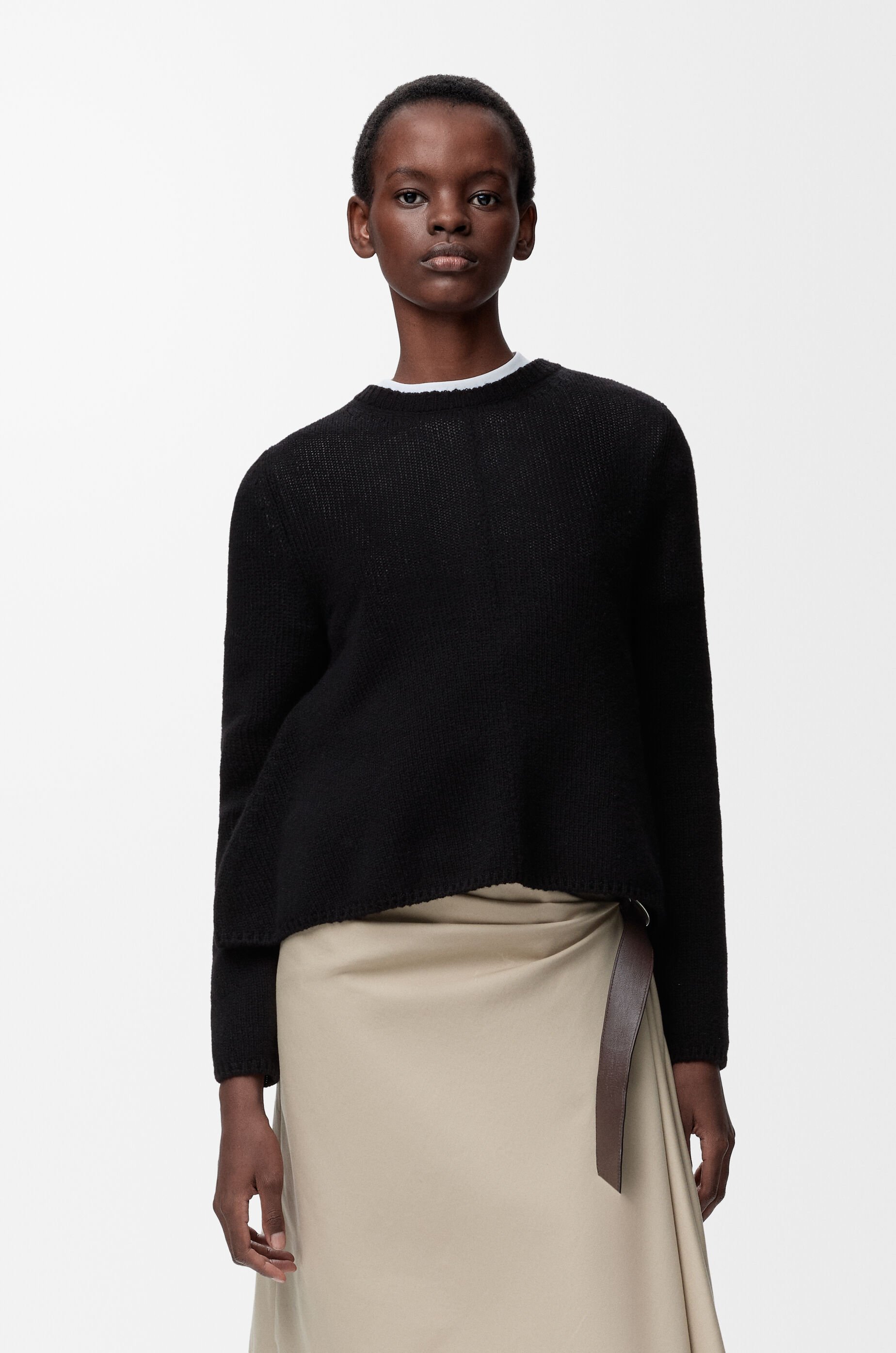 Sweater in cashmere Black - LOEWE