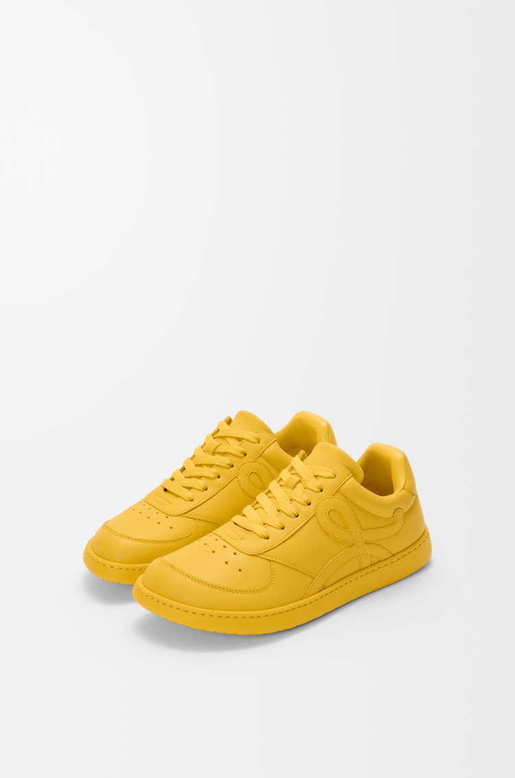 LOEWE Jambo sneaker in soft grained calfskin Sunflower