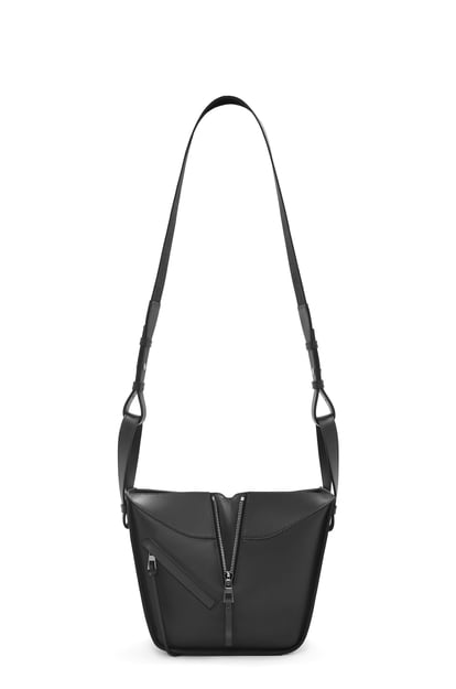 LOEWE Compact Hammock bag in satin calfskin Black plp_rd