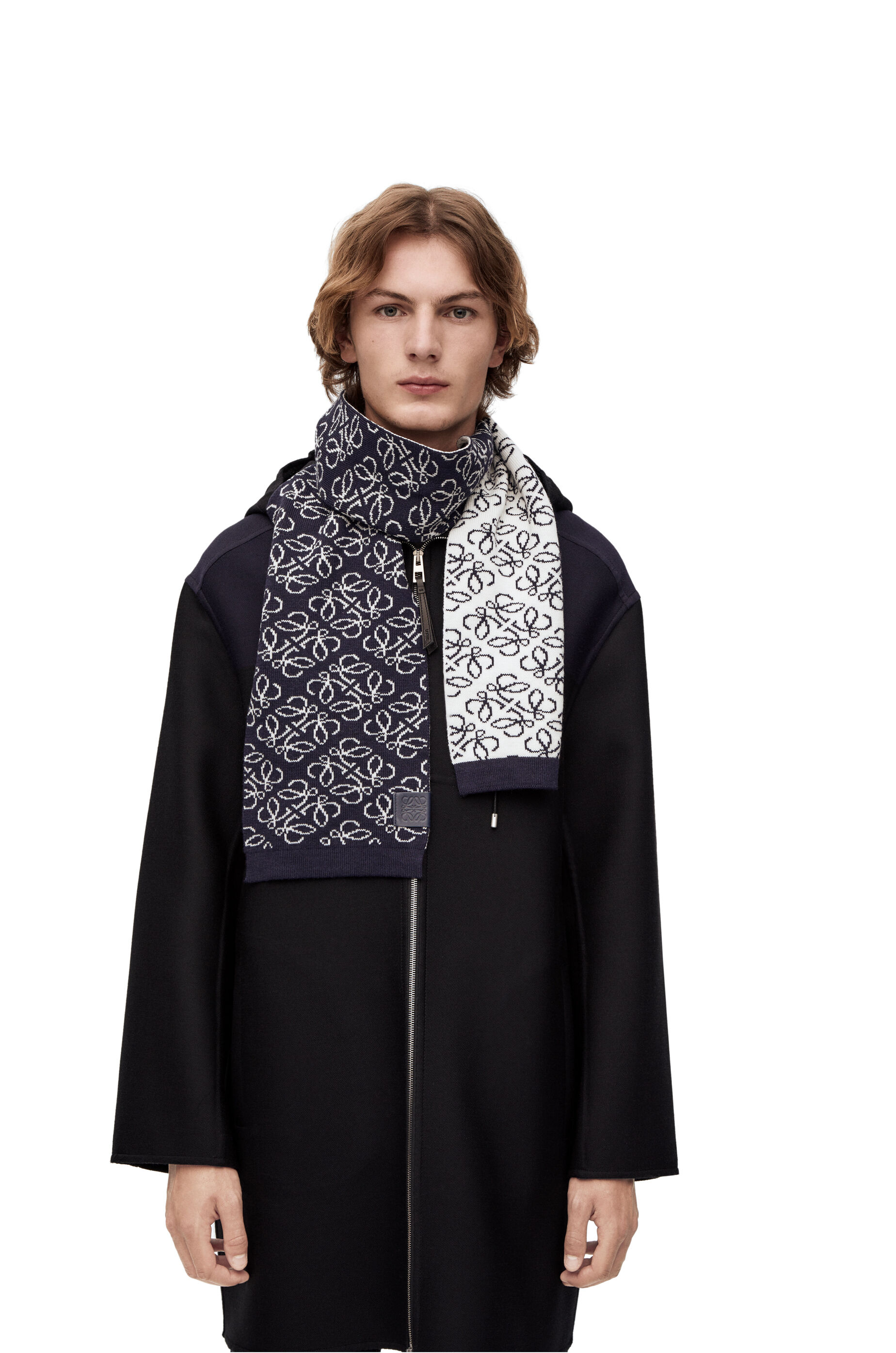 メンズ デザイナースカーフ｜高級カシミアスカーフ｜ロエベ - LOEWE