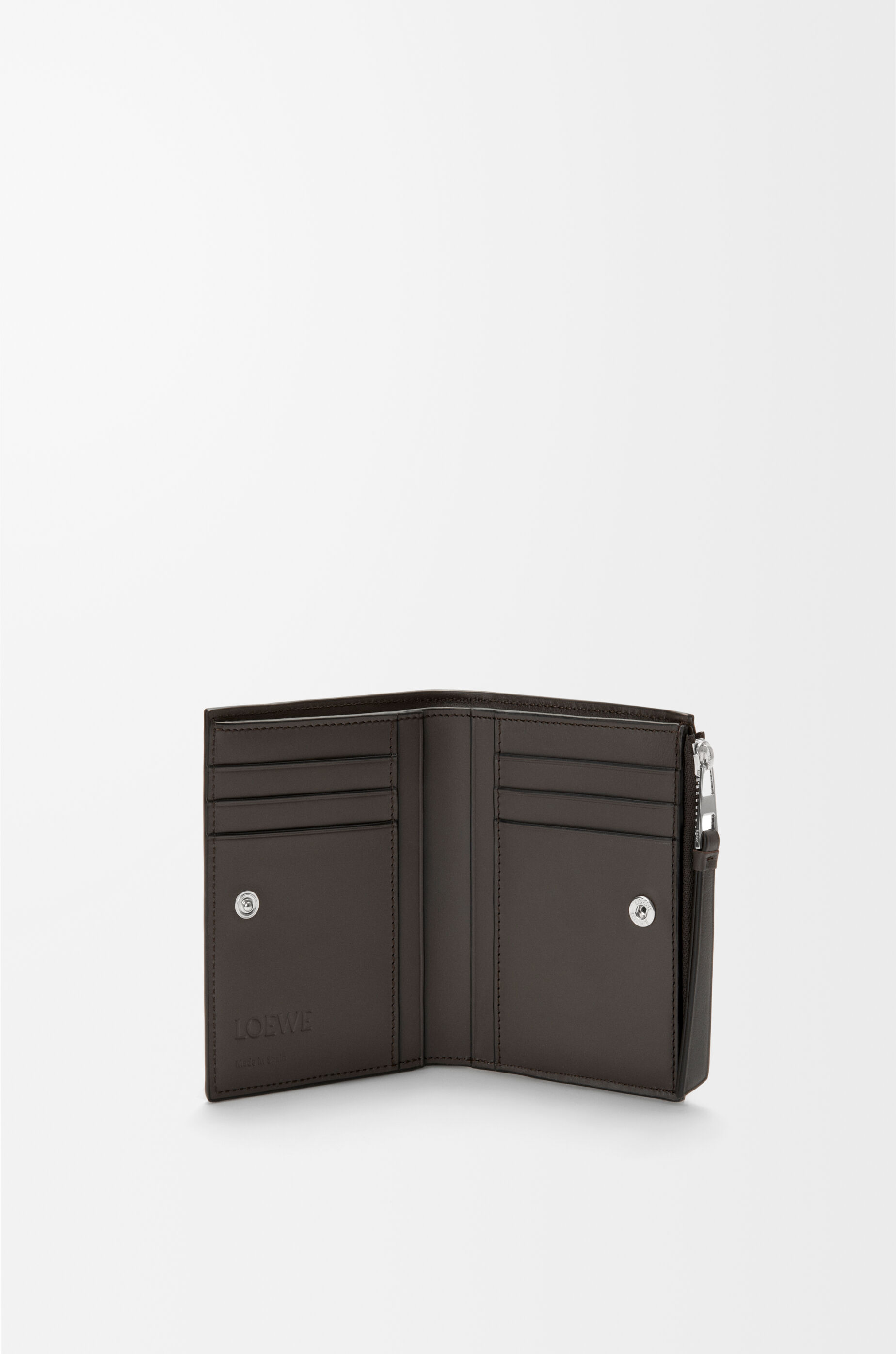 パズル スリム コンパクト ウォレット（クラシックカーフ） グレー