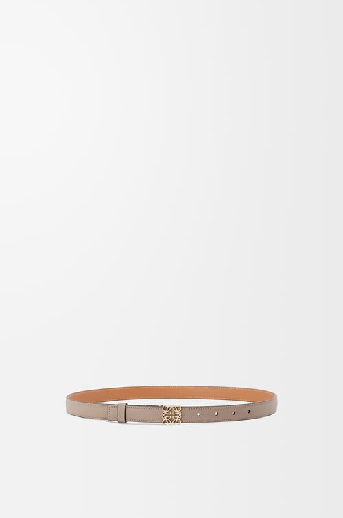 LOEWE Cinturón Anagram en piel de ternera Arena/Dorado plp_rd