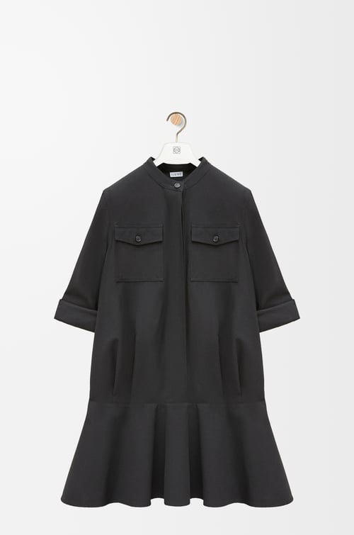 LOEWE ドレス（コットン） ブラック