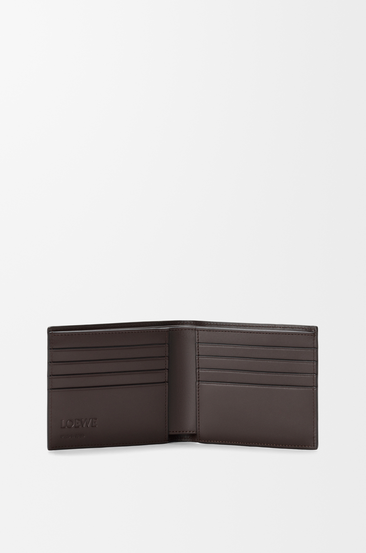 LOEWE パズル バイフォールド ウォレット（クラシックカーフ） チョコレート/トメット