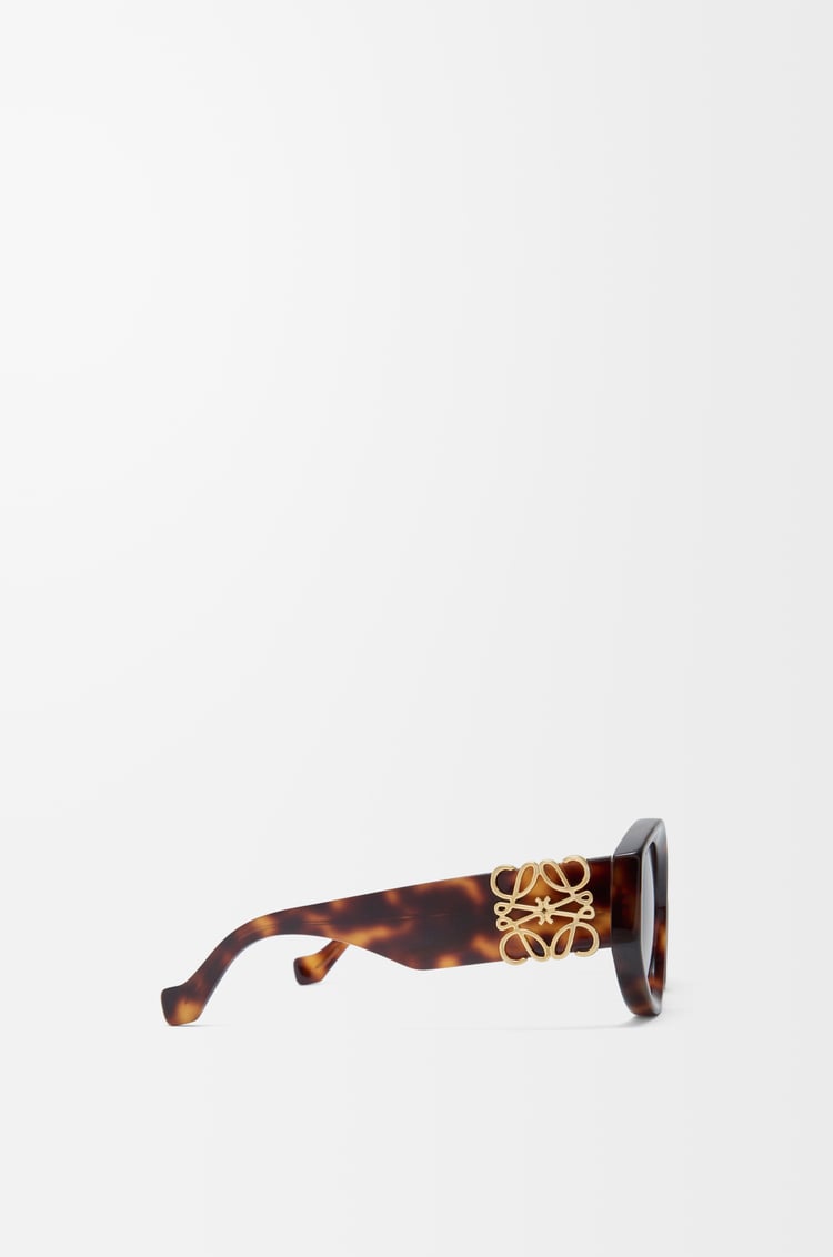 LOEWE Maxi Anagram Butterfly Sunglasses Havana