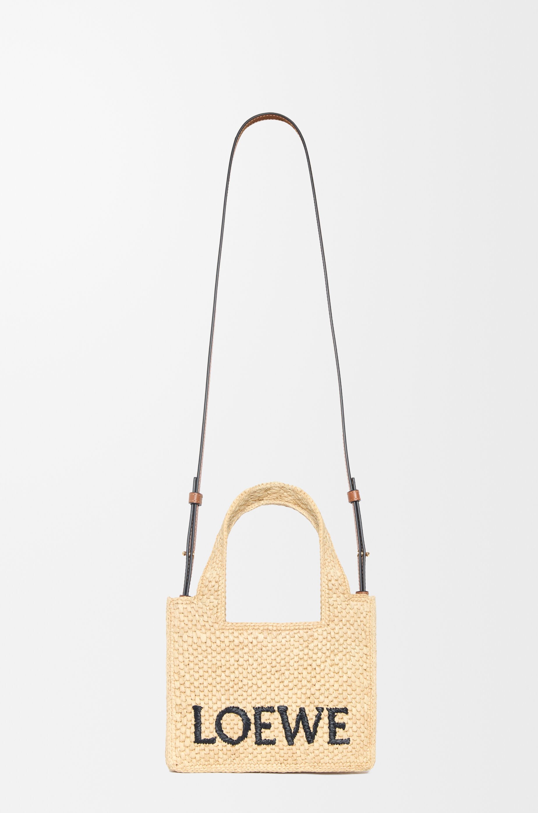 LOEWE ラフィアフォントトート　ミニ（サンセットピンク） LOEWE ラフィアフォントトートミニ（サンセットピンク）