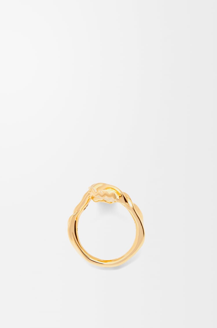 LOEWE Knuckle Not ring in gold Gold