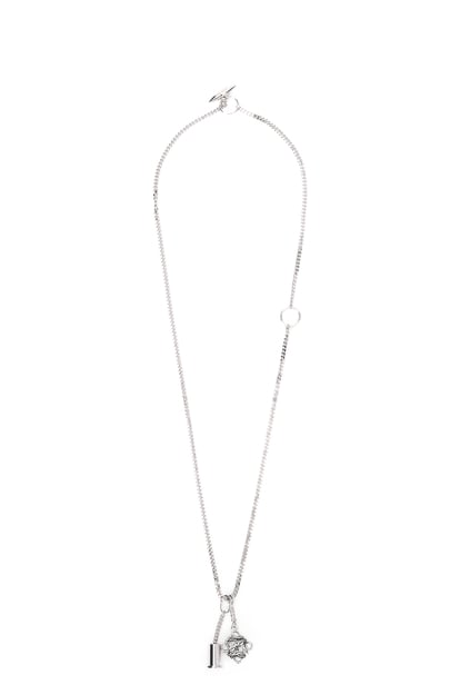 LOEWE Personalisation necklace in metal Palladium plp_rd