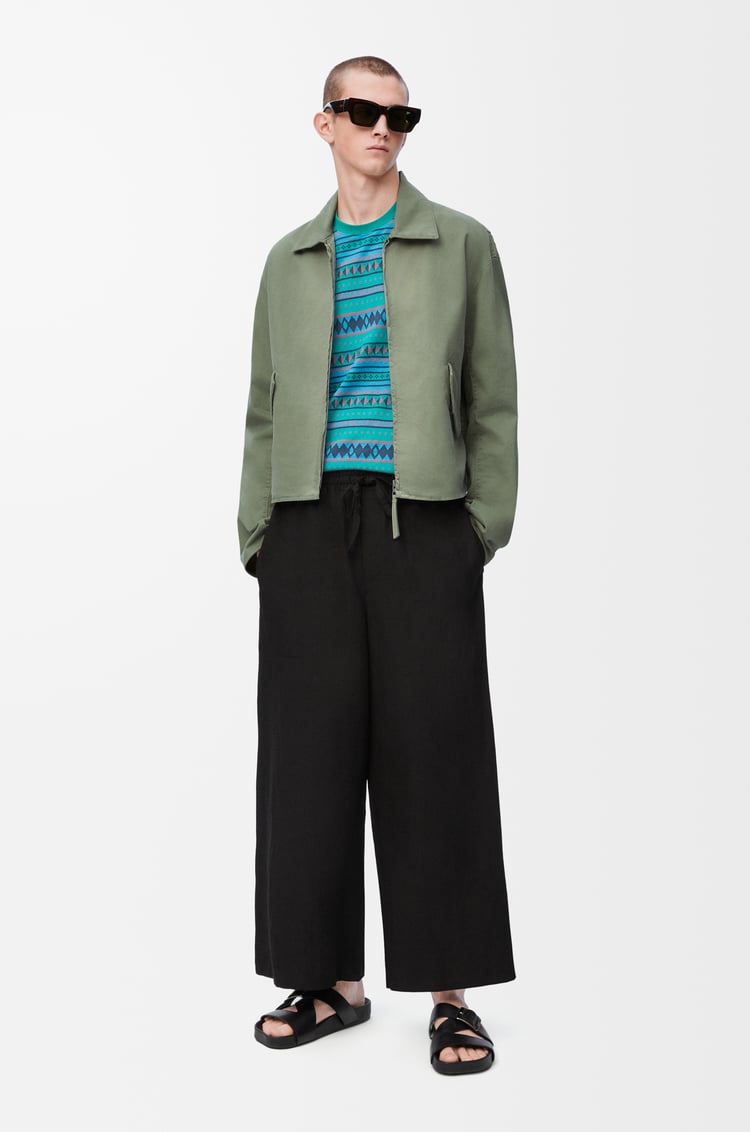 LOEWE Chaqueta Anagram en algodón Salvia