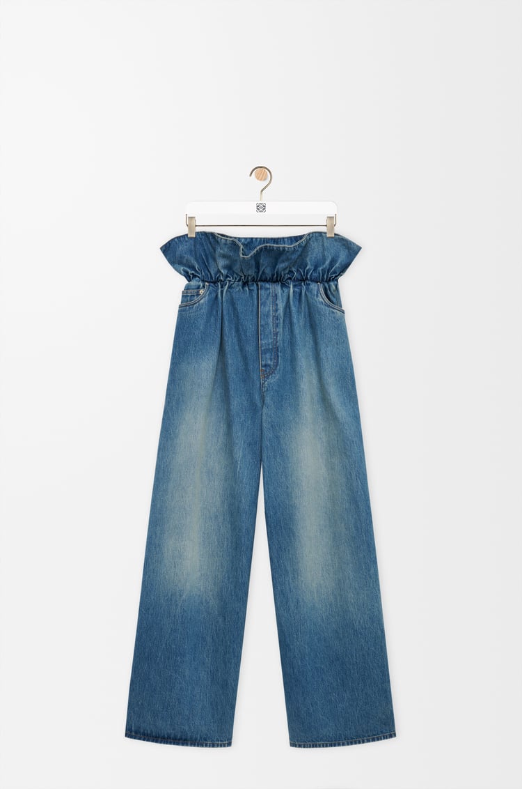 LOEWE Flamenco jeans in denim Denim Blue