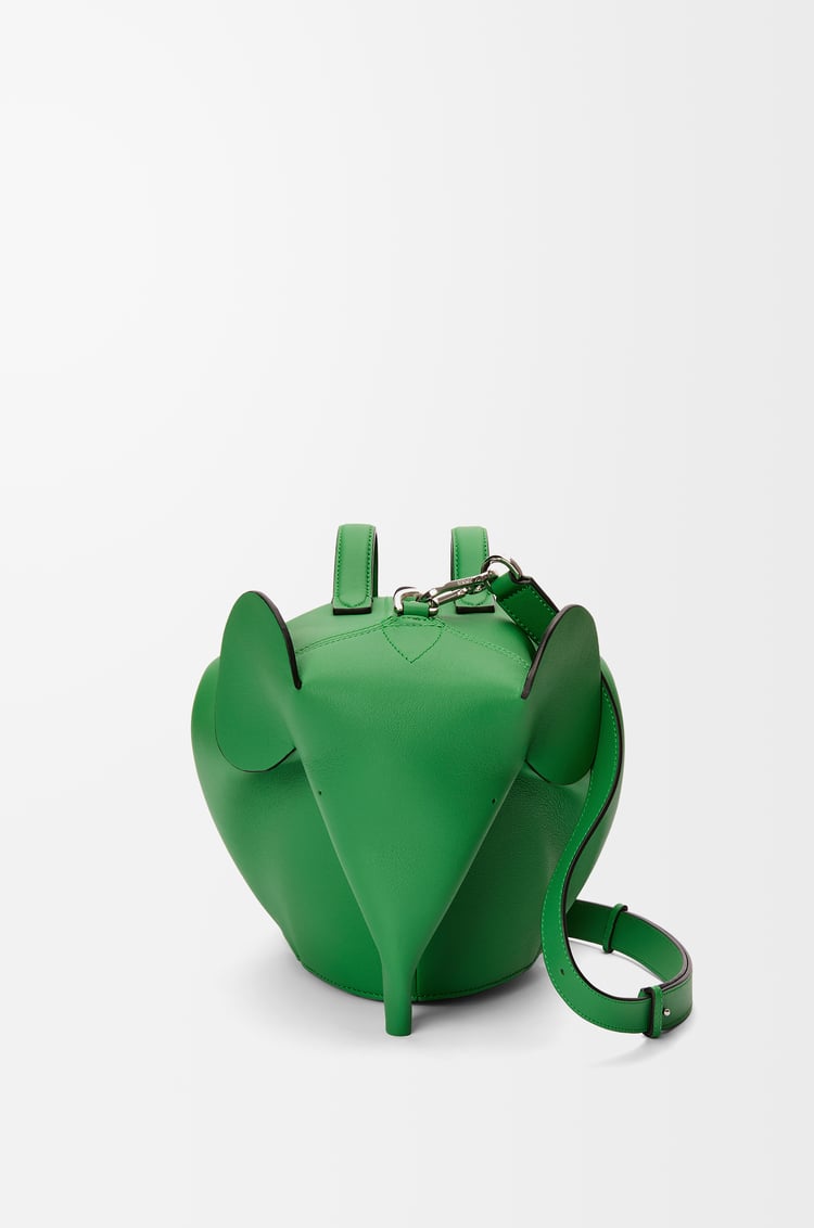 LOEWE 大号经典牛皮革小象包 热带绿