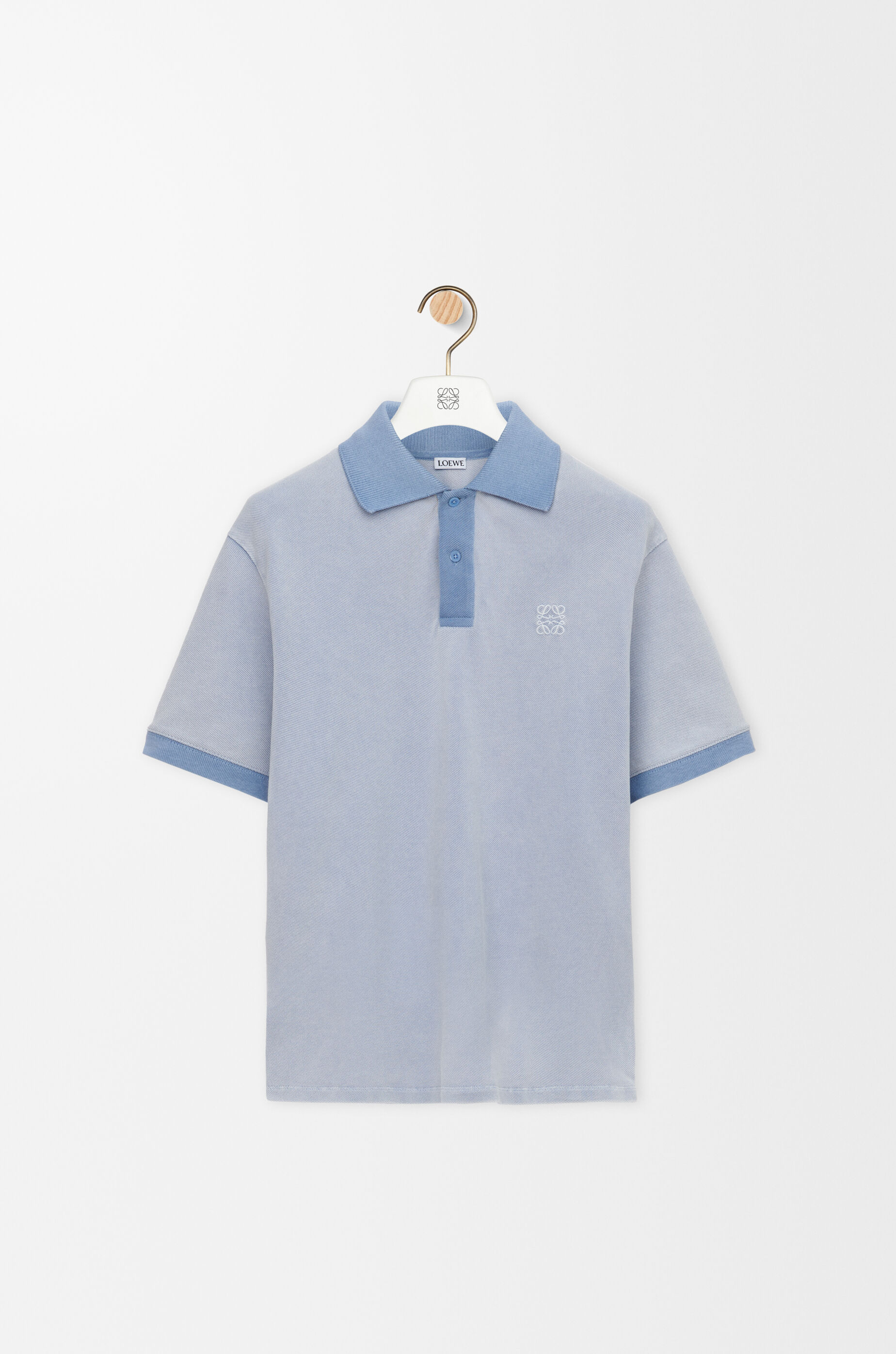 Polo in cotton Blue - LOEWE