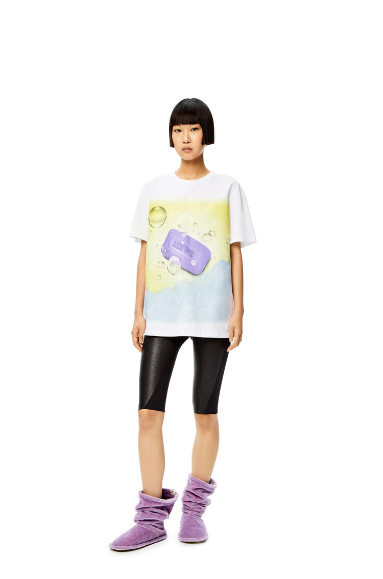 LOEWE Soap T-shirt in cotton Multicolor pdp_rd