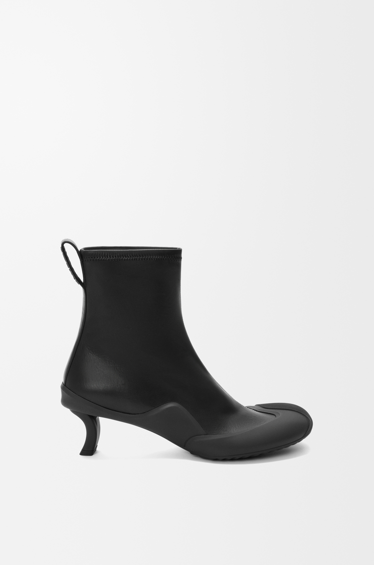 LOEWE Bottines Dive en cuir de veau stretch Noir