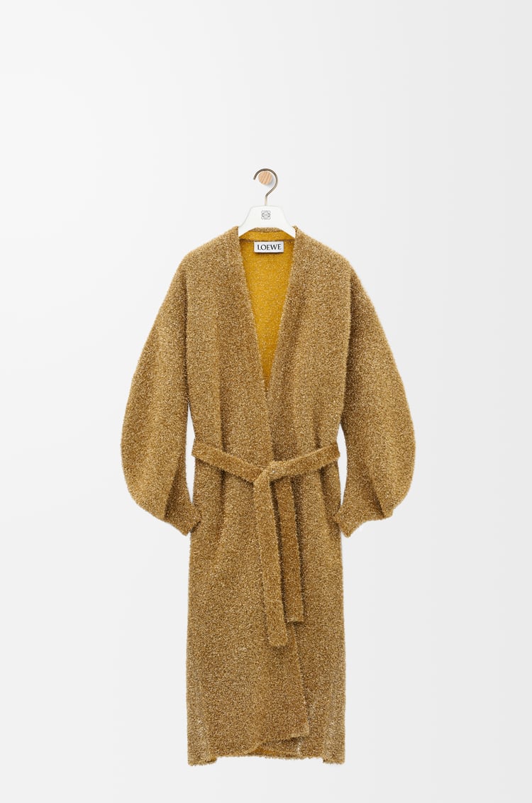 LOEWE ロング カーディガン（ルレックス） ゴールド