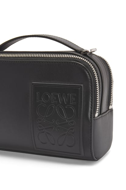 LOEWE Mini Camera Crossbody bag in satin calfskin Black plp_rd