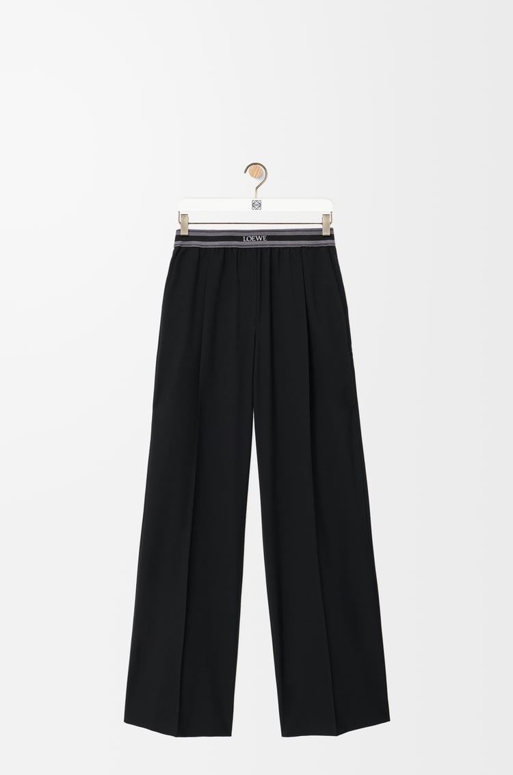 LOEWE Trousers in wool Black