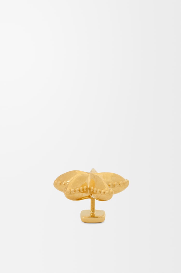 LOEWE Pin Estrella de mar Dorado