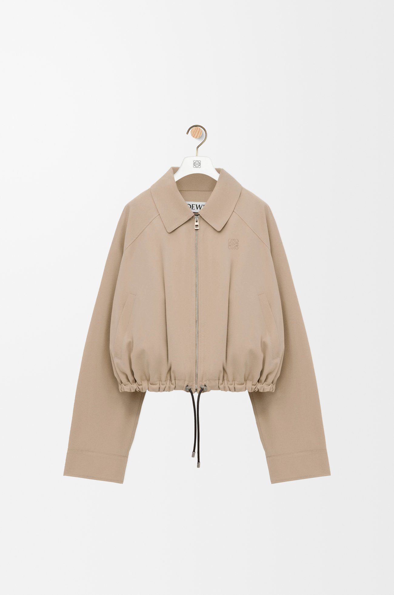 LOEWE Balloon jacket in cotton Beige