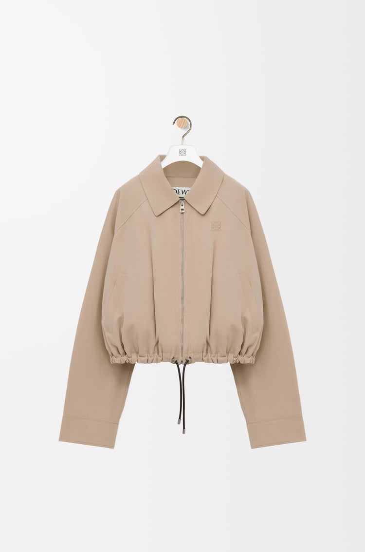 LOEWE Chaqueta globo en algodón Beige