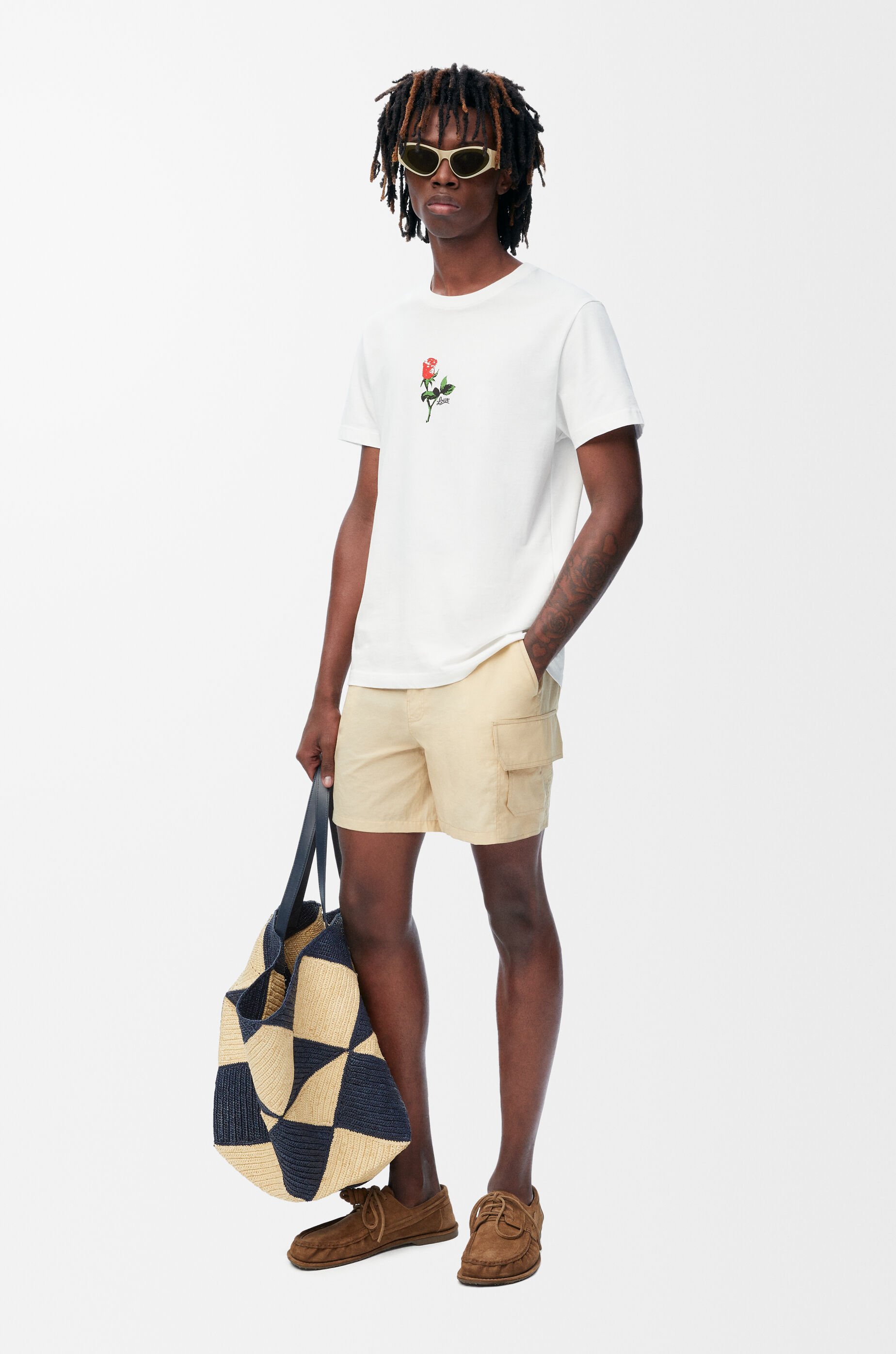 Relaxed fit T-shirt in cotton White - LOEWE