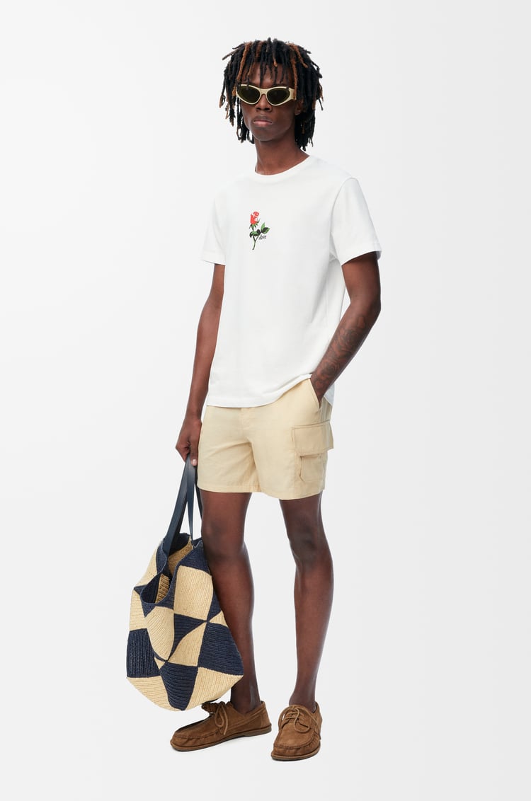 LOEWE Relaxed fit T-shirt in cotton White